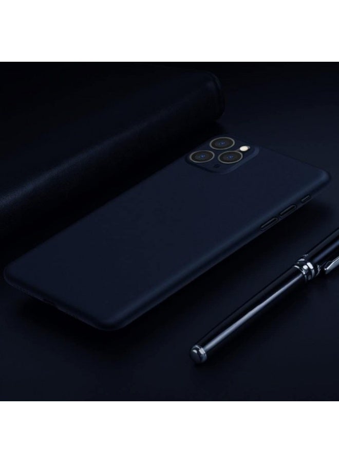 K-Doo Air Skin Case Ultra Slim Back Cover Skin for iphone 11 Pro Frosted Anti Slip Full Coverage Blue - Image 4